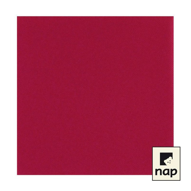 Serviette Celisoft Bordeaux 40x40 (x50)