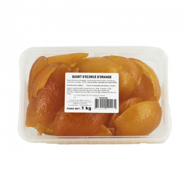 Oranges confites en quartier