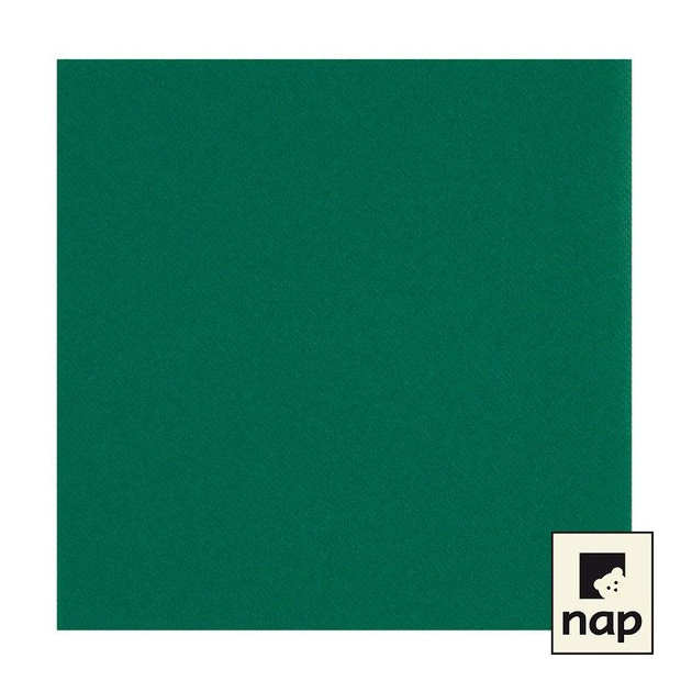 Serviette Celisoft Vert Sapin 40x40 (x50)