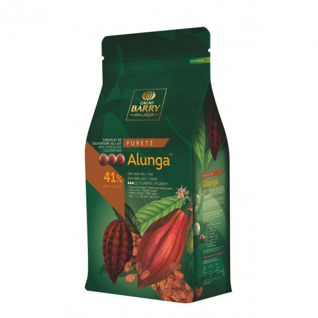 Chocolat au Lait Alunga 41% 1 kg