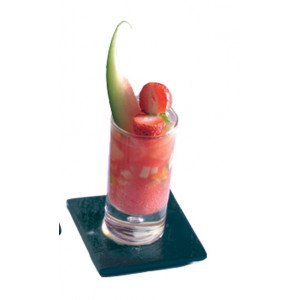 Assiette mise en bouche 10 X 10 cm par LeBrun Assiette mise en bouche 10 X 10 cm par LeBrun
