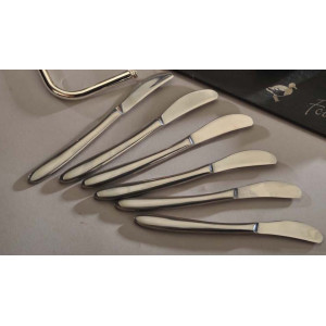 Lot de 6 Tartineurs mise en bouche par LeBrun Lot de 6 Tartineurs mise en bouche par LeBrun