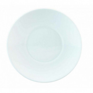 FIN DE SERIE Assiette plate à dessert Galice en Porcelaine Blanche 16 cm