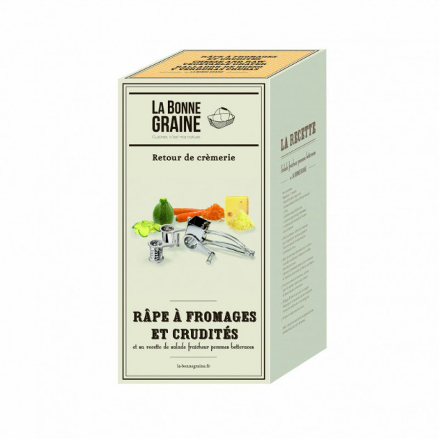 Moulin Râpe à fromage inox 3 tambours :achat, vente - Cuisine Addict