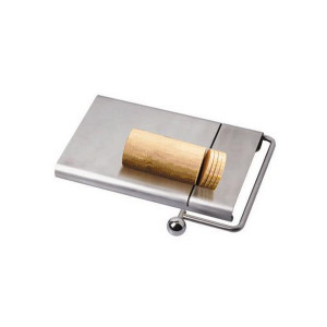 Coupe fromage et foie gras à Fil et plateau Inox