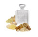 Râpe grattoir fruits secs, racines