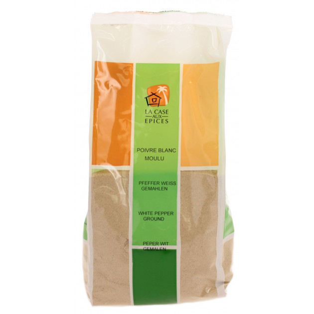 Poivre blanc moulu 1 kg La case aux epices