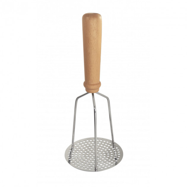 Pilon tamiseur Presse-purée inox et bois - achat acheter vente