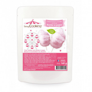 Préparation sucrée pour barbe à papa rose Préparation sucrée pour barbe à papa rose