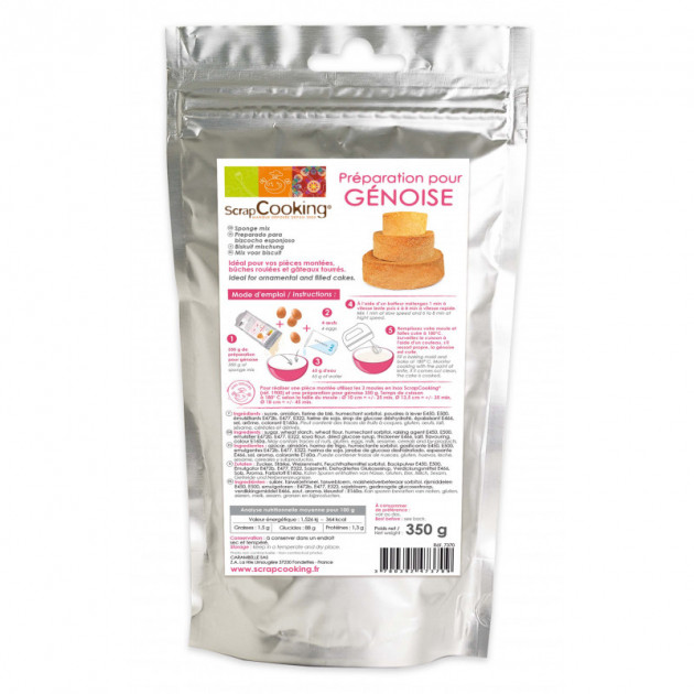 Préparation pour génoise Scrapcooking - 350g