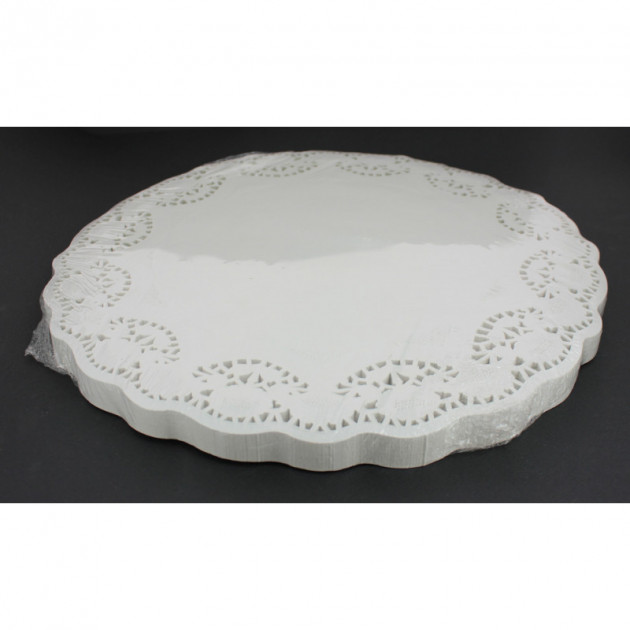 Ronds Dentelles Ø 34 cm x250 - Fonds de Tartes Ronds Dentelles Ø 34 cm x250 - Fonds de Tartes