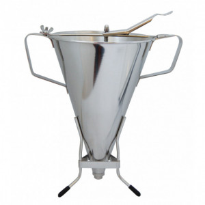 Entonnoir à piston KWIK MAX Inox 3.3 L De Buyer Entonnoir à piston KWIK MAX Inox 3.3 L De Buyer
