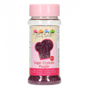 Sucre coloré Violet 80g Funcakes Sucre coloré Violet 80g Funcakes