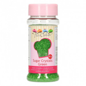 Sucre coloré Vert 80g Funcakes Sucre coloré Vert 80g Funcakes