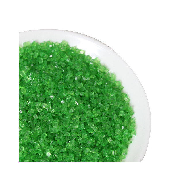 Cristaux de sucre colore Vert 80g Funcakes Cristaux de sucre colore Vert 80g Funcakes
