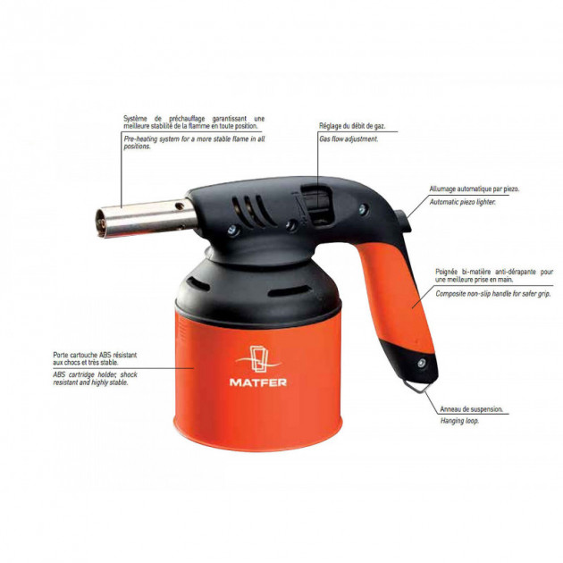 Chalumeau à Gaz Matfer Chalumeau à Gaz Matfer