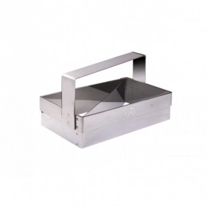 Coupe Croissant Inox 140 x 68 mm Coupe Croissant Inox 140 x 68 mm