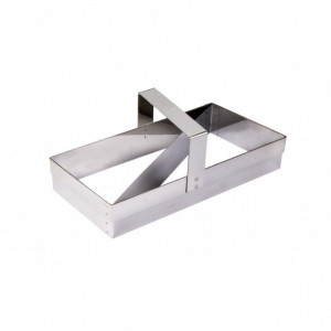Coupe Croissant Inox 21 x 10 cm Coupe Croissant Inox 21 x 10 cm