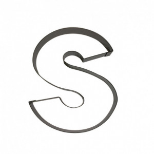 FIN DE SERIE Lettre inox S Moule-Découpoir Gobel FIN DE SERIE Lettre inox S Moule-Découpoir Gobel