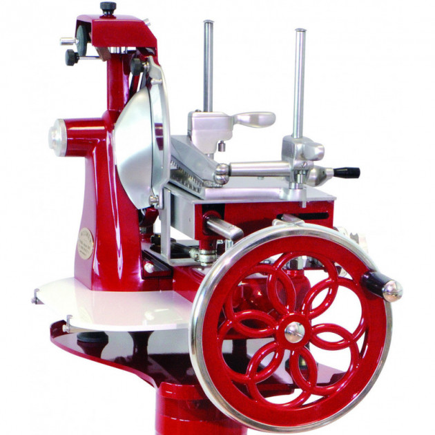 Trancheuse a Jambon Manuelle Retro Rouge 300 mm Wismer