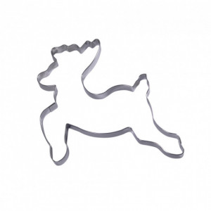 Forme grand sablé Renne inox Moule - Découpoir Gobel