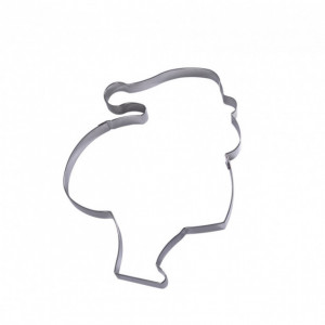 Forme grand sablé Père Noël inox Moule - Découpoir Gobel