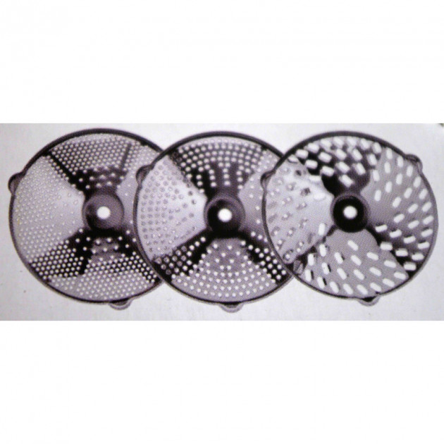 3 grilles fournies avec le moulin a legumes 3 grilles fournies avec le moulin a legumes