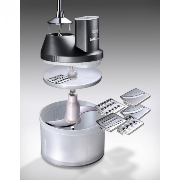 Contenu du SliceSy Noir Bamix