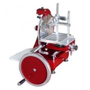 Trancheuse à Jambon Manuelle Rétro Rouge 250 mm Wismer Trancheuse à Jambon Manuelle Rétro Rouge 250 mm Wismer