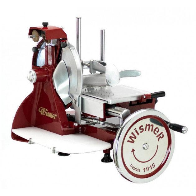 Trancheuse a Jambon Manuelle Retro Rouge 350 mm Wismer