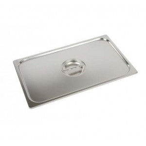 Couvercle avec Poignée Inox GN 1/2 Dejelin Couvercle avec Poignée Inox GN 1/2 Dejelin
