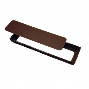 Moule à tarte Rectangulaire 35 x 11 cm Anti-Adhésif Gobel
