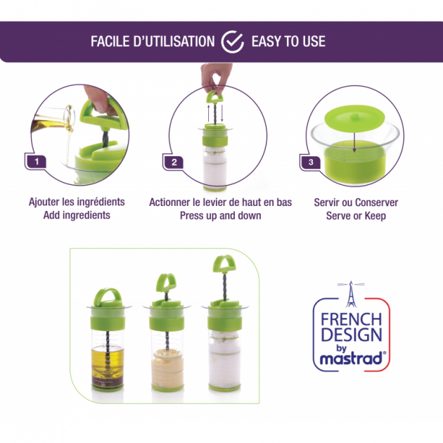 Facile et rapide a utiliser Facile et rapide a utiliser