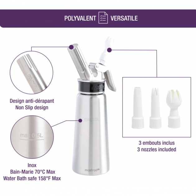 Siphon Professionnel Polyvalent