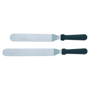 Spatule Coudée Ajourée Inox Triangle - Spatules et Pelles de Cuisine  Professionnelles - La Toque d'Or