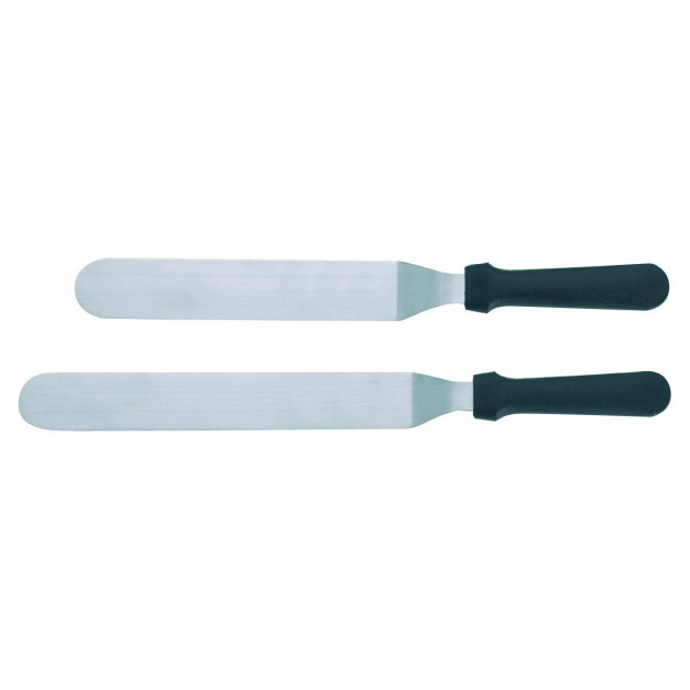 Spatule coudee Inox Eco 27 cm