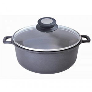 Coquelle 28 cm Choc Extreme De Buyer avec couvercle Coquelle 28 cm Choc Extreme De Buyer avec couvercle