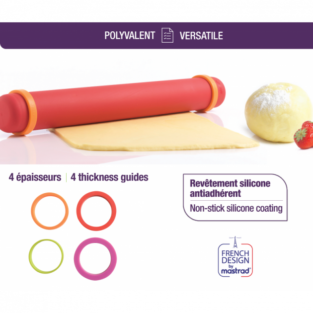 Rouleau a patisserie ultra pratique Rouleau a patisserie ultra pratique