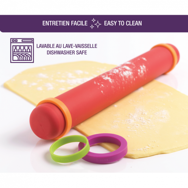 Rouleau lavable au lave-vaisselle Rouleau lavable au lave-vaisselle