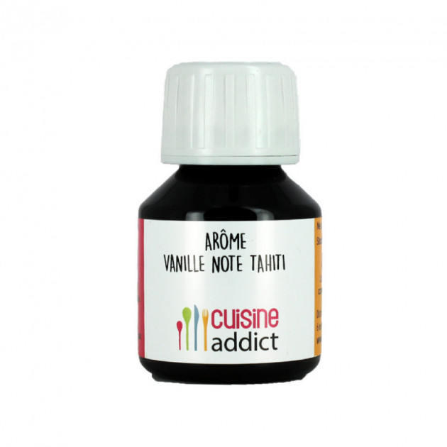 Arôme Alimentaire Vanille note Tahiti 58 ml Cuisineaddict