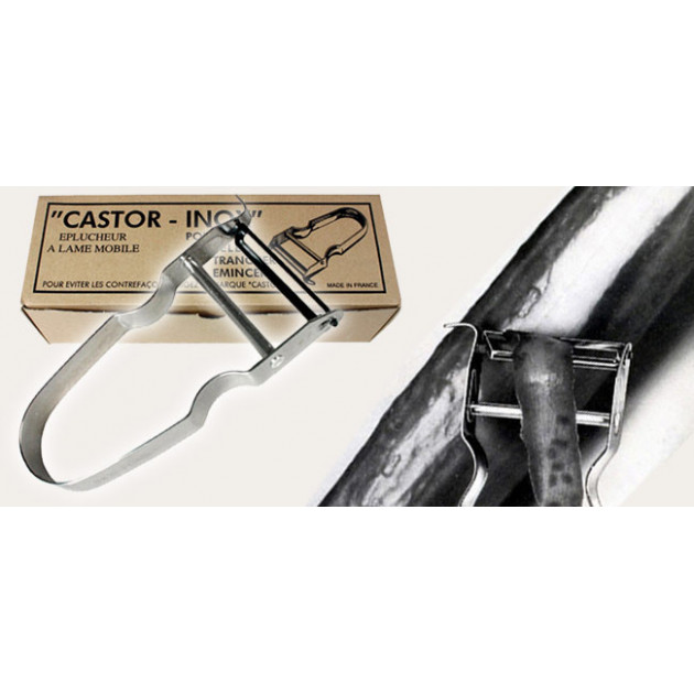 Eplucheur a legumes Castor inox