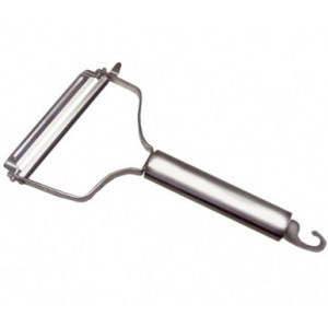 FIN DE SERIE Eplucheur à légumes larges Inox FIN DE SERIE Eplucheur à légumes larges Inox