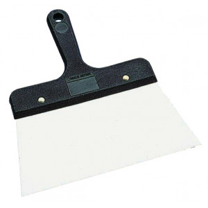 Palette à enduire manche Poly en inox de 22 cm Palette à enduire manche Poly en inox de 22 cm