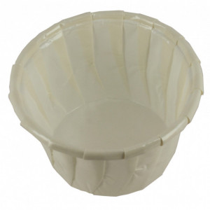 Caissettes pâtissières blanches Tulipia n°7 x 250 Caissettes pâtissières blanches Tulipia n°7 x 250