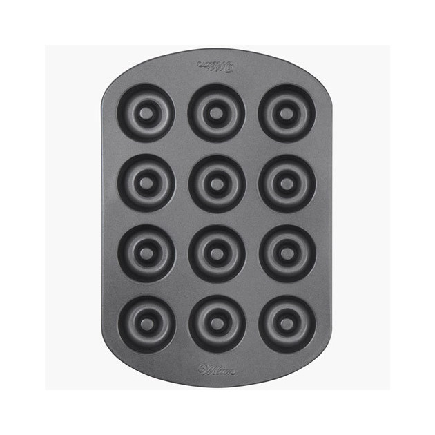 FIN DE SERIE Moule a Donuts 12 empreintes Wilton