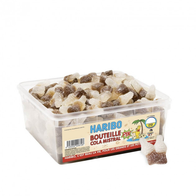 Bouteilles cola Pik HARIBO - 2kg