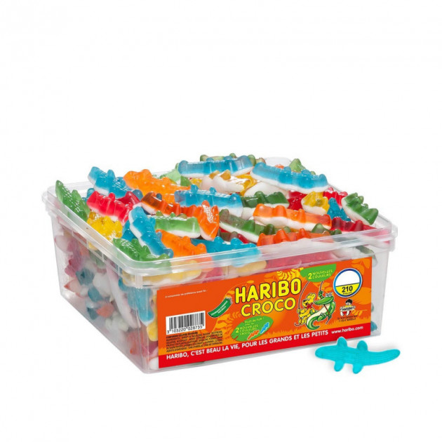 Crocodiles x 210 - Boîte Bonbon Haribo - , Achat, Vente