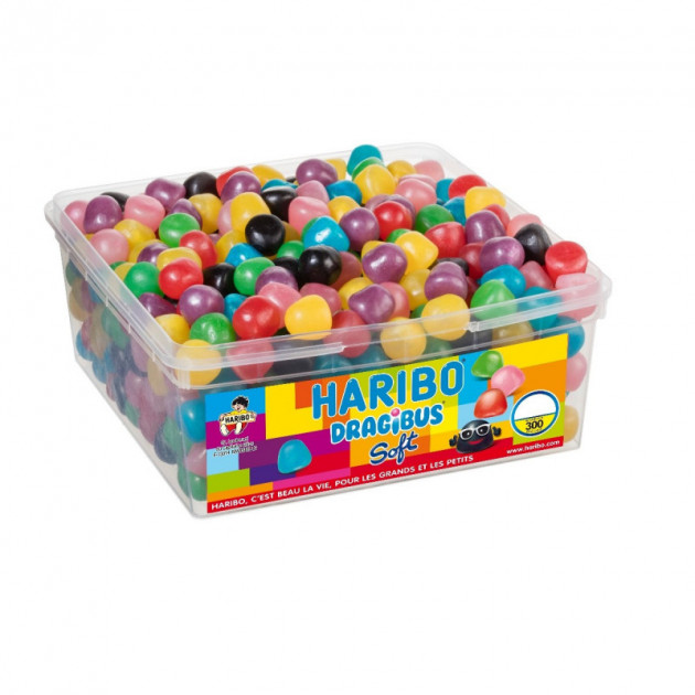 Dragibus soft x 300 - Boîte Bonbon Haribo 