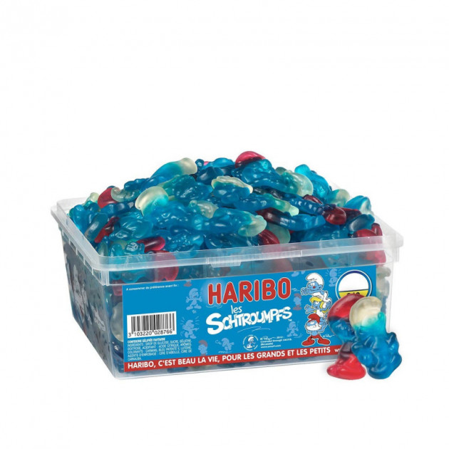 Schtroumpf x 210 - BoÃ®te Bonbon Haribo