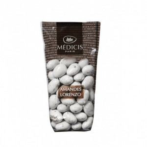Dragées Amande Gianduja Galet Blanc 250g Médicis Dragées Amande Gianduja Galet Blanc 250g Médicis